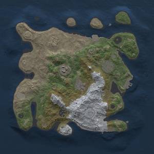 Thumbnail Rust Map: Procedural Map, Size: 3000, Seed: 756208488, 13 Monuments