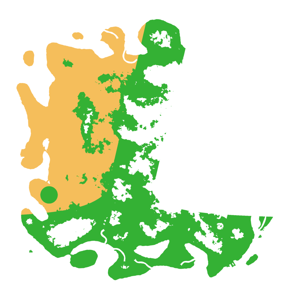 Biome Rust Map: Procedural Map, Size: 4500, Seed: 777656555