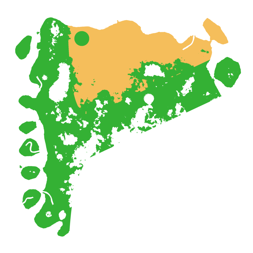 Biome Rust Map: Procedural Map, Size: 4500, Seed: 1587140877