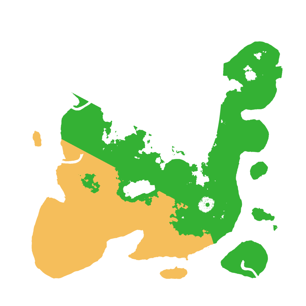 Biome Rust Map: Procedural Map, Size: 3000, Seed: 8654703