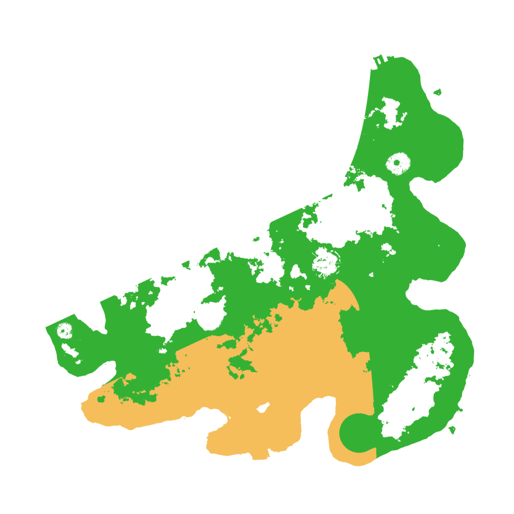 Biome Rust Map: Procedural Map, Size: 3450, Seed: 10197356