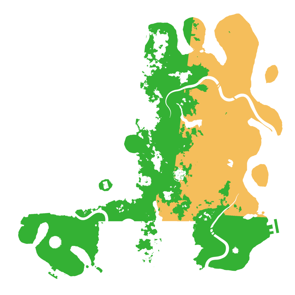 Biome Rust Map: Procedural Map, Size: 4250, Seed: 217332849