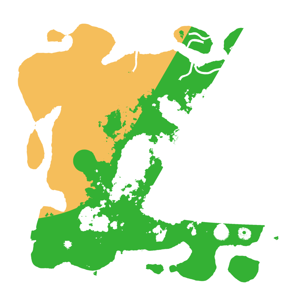 Biome Rust Map: Procedural Map, Size: 3600, Seed: 669
