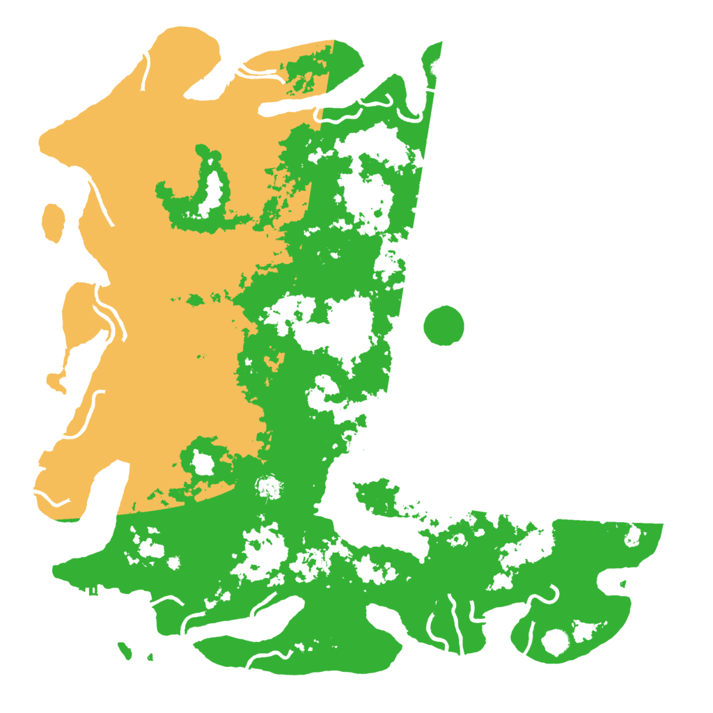 Biome Rust Map: Procedural Map, Size: 5000, Seed: 4567938