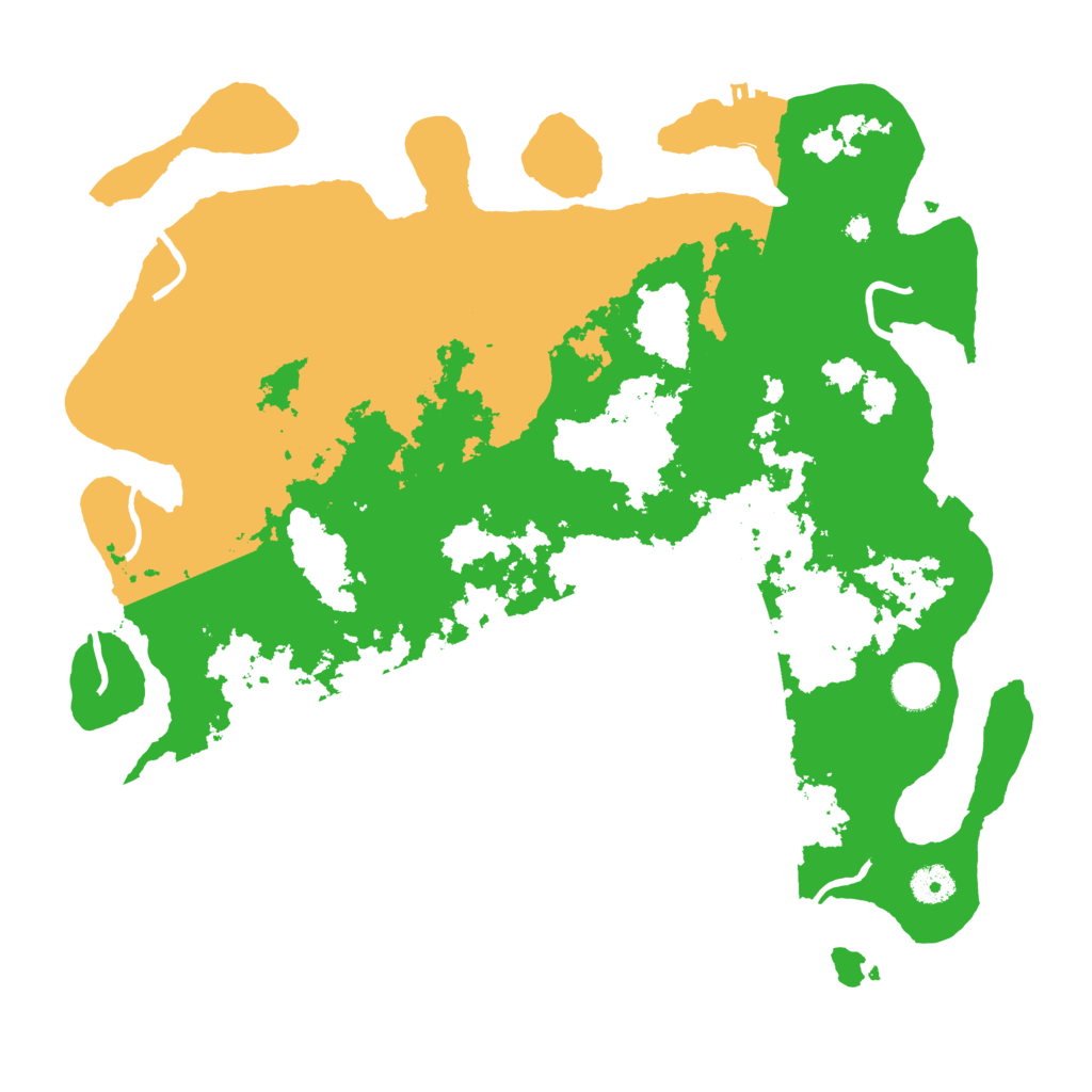 Biome Rust Map: Procedural Map, Size: 4000, Seed: 1507423909