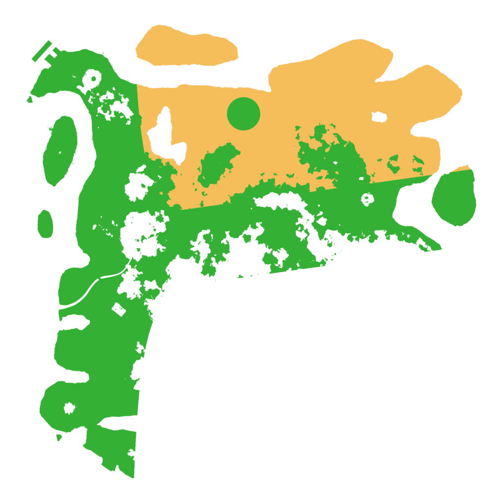 Biome Rust Map: Procedural Map, Size: 4000, Seed: 22410996