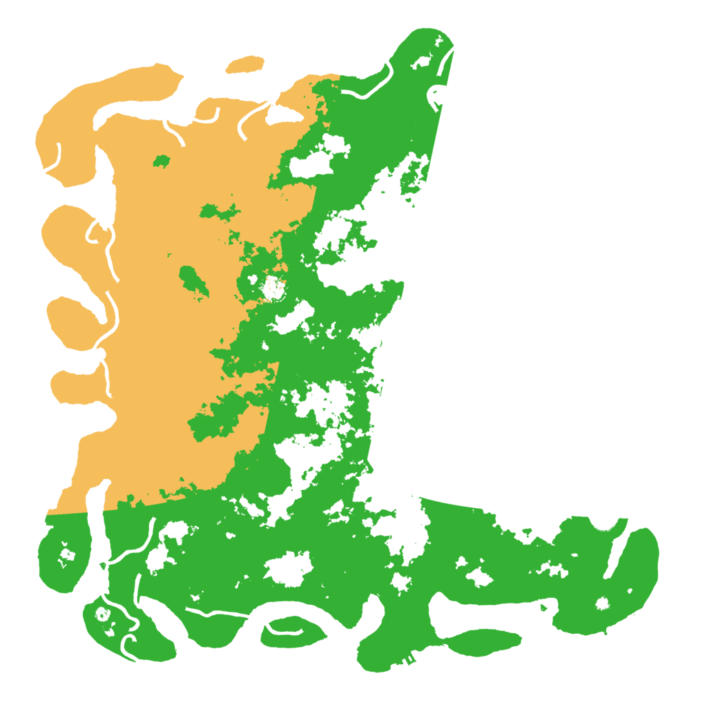 Biome Rust Map: Procedural Map, Size: 5000, Seed: 2144004730