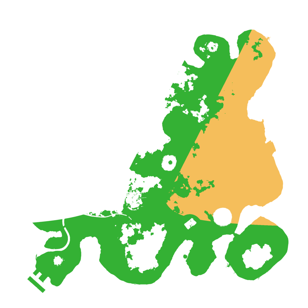 Biome Rust Map: Procedural Map, Size: 3000, Seed: 48241864