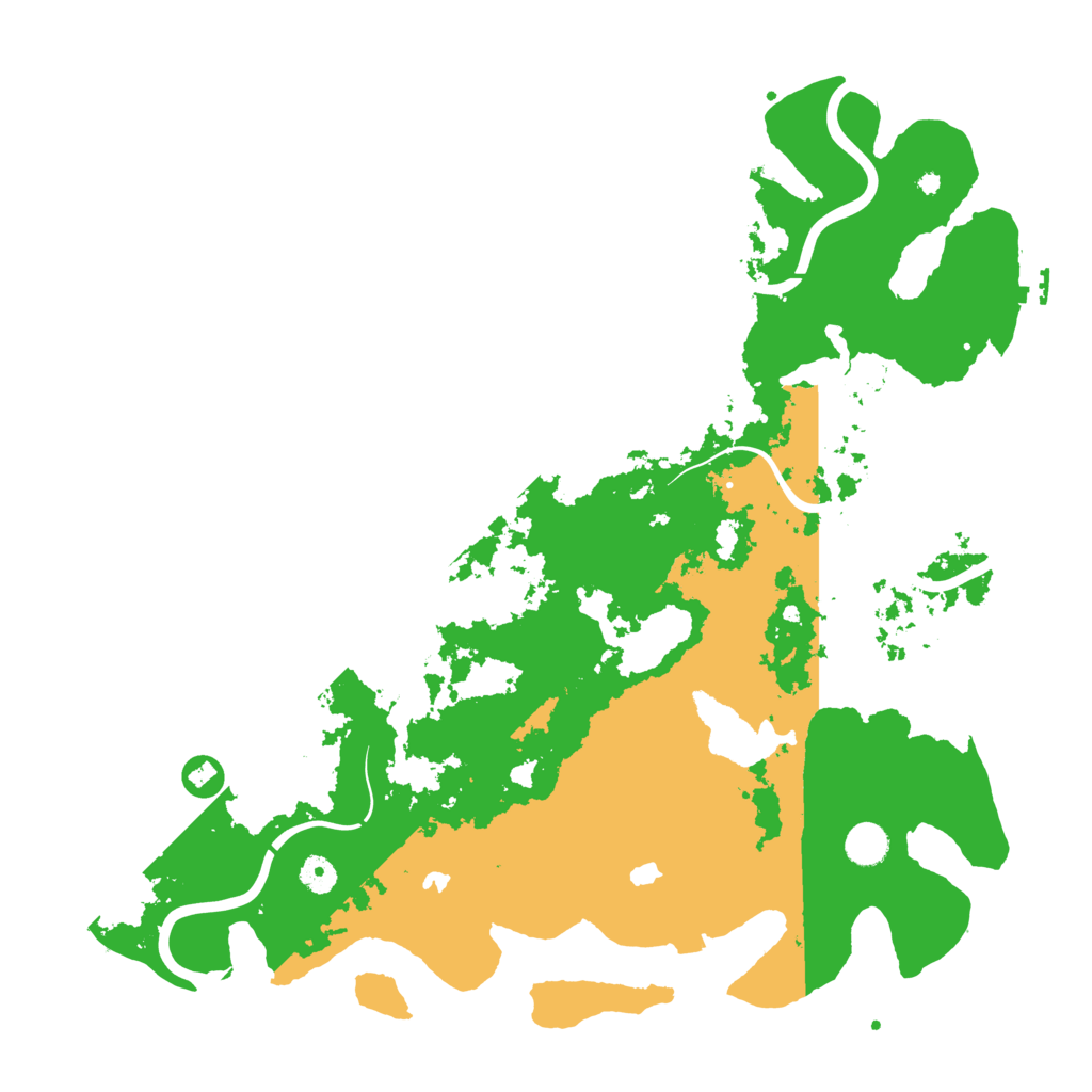 Biome Rust Map: Procedural Map, Size: 4500, Seed: 6482