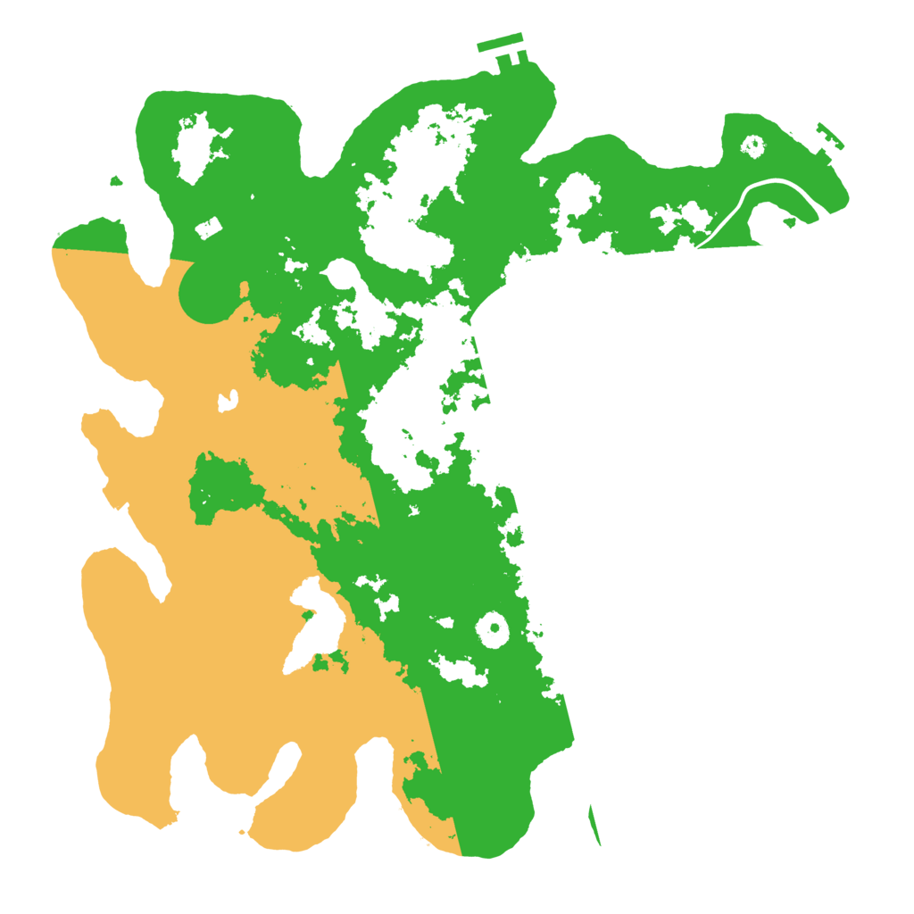 Biome Rust Map: Procedural Map, Size: 4000, Seed: 6546857