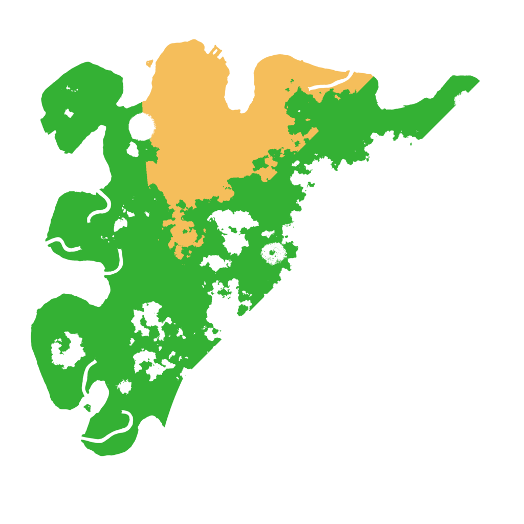 Biome Rust Map: Procedural Map, Size: 3500, Seed: 247993921