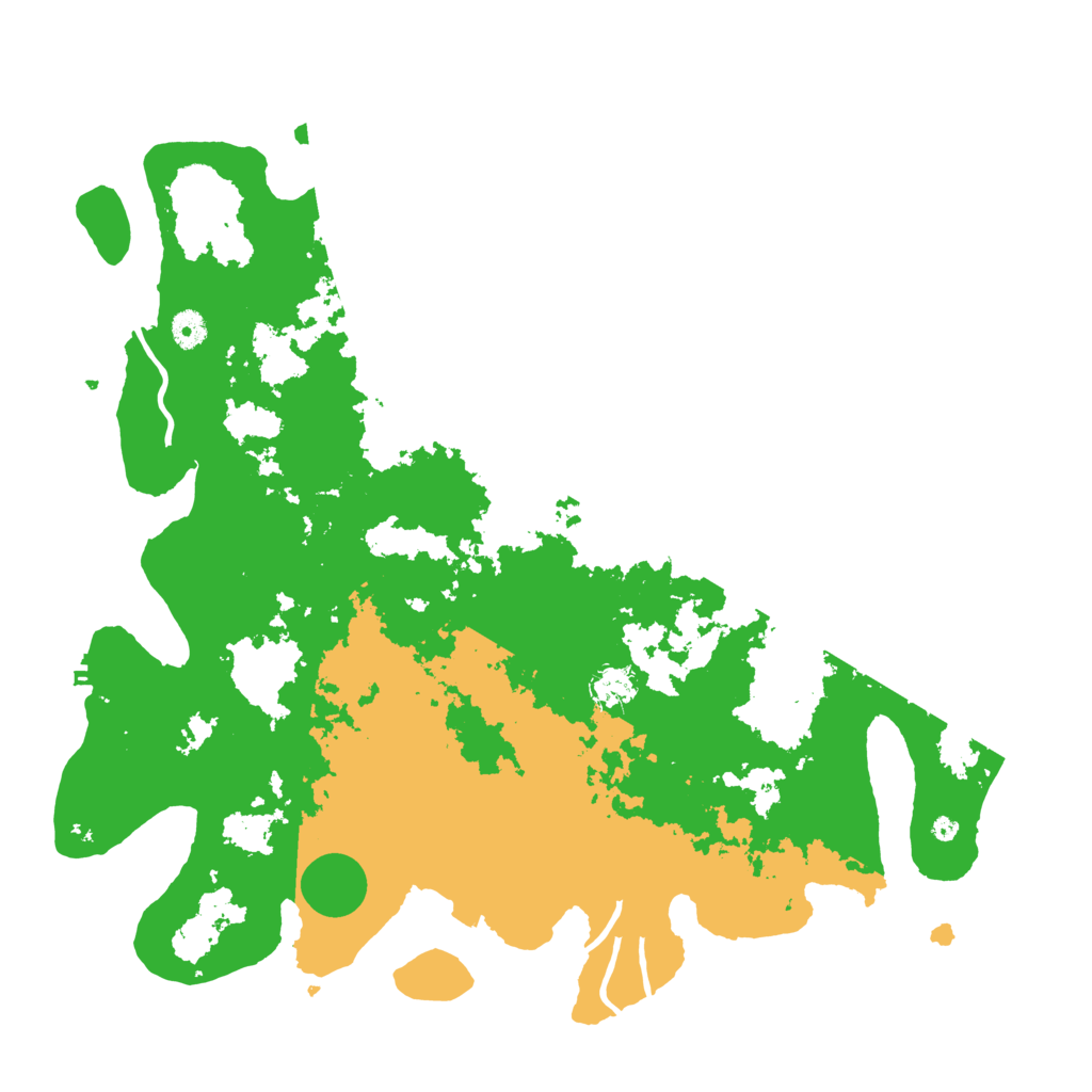 Biome Rust Map: Procedural Map, Size: 4500, Seed: 50288902