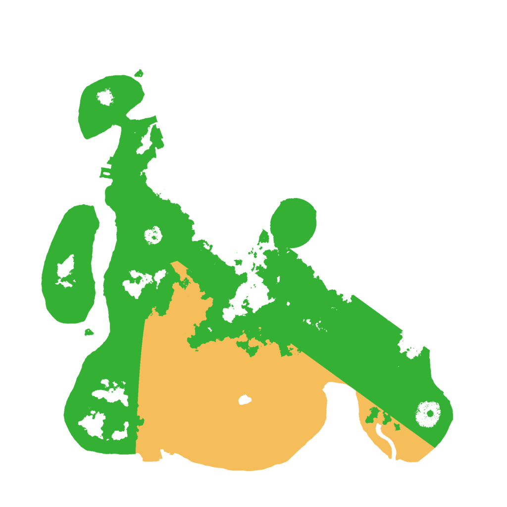 Biome Rust Map: Procedural Map, Size: 3000, Seed: 26614