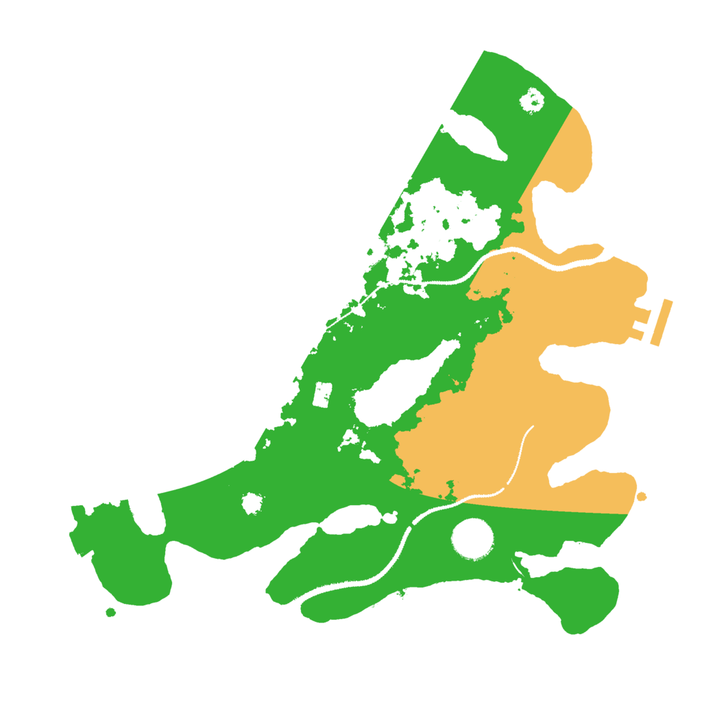 Biome Rust Map: Procedural Map, Size: 3000, Seed: 499628502