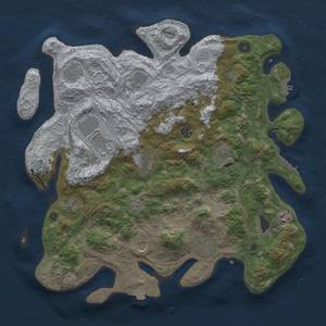 Thumbnail Rust Map: Procedural Map, Size: 4250, Seed: 216756699, 19 Monuments