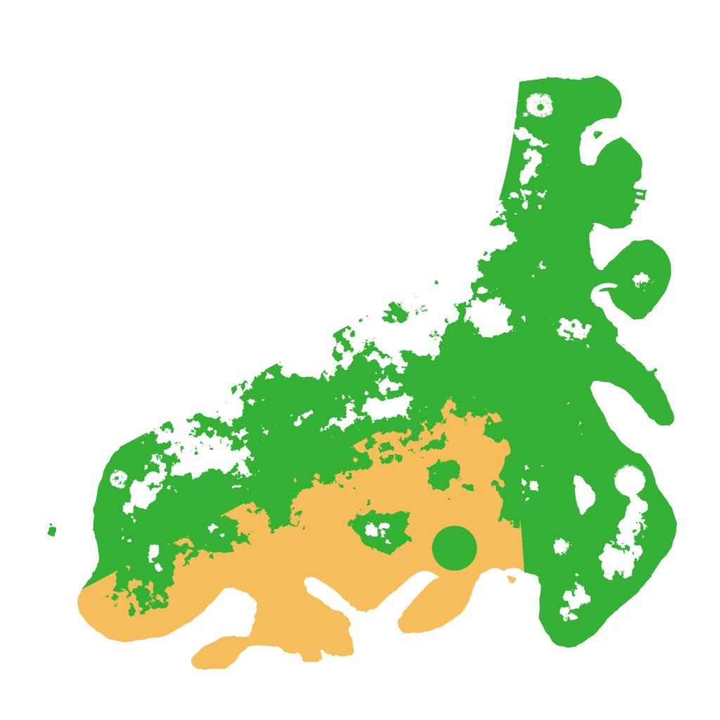 Biome Rust Map: Procedural Map, Size: 4250, Seed: 216756699