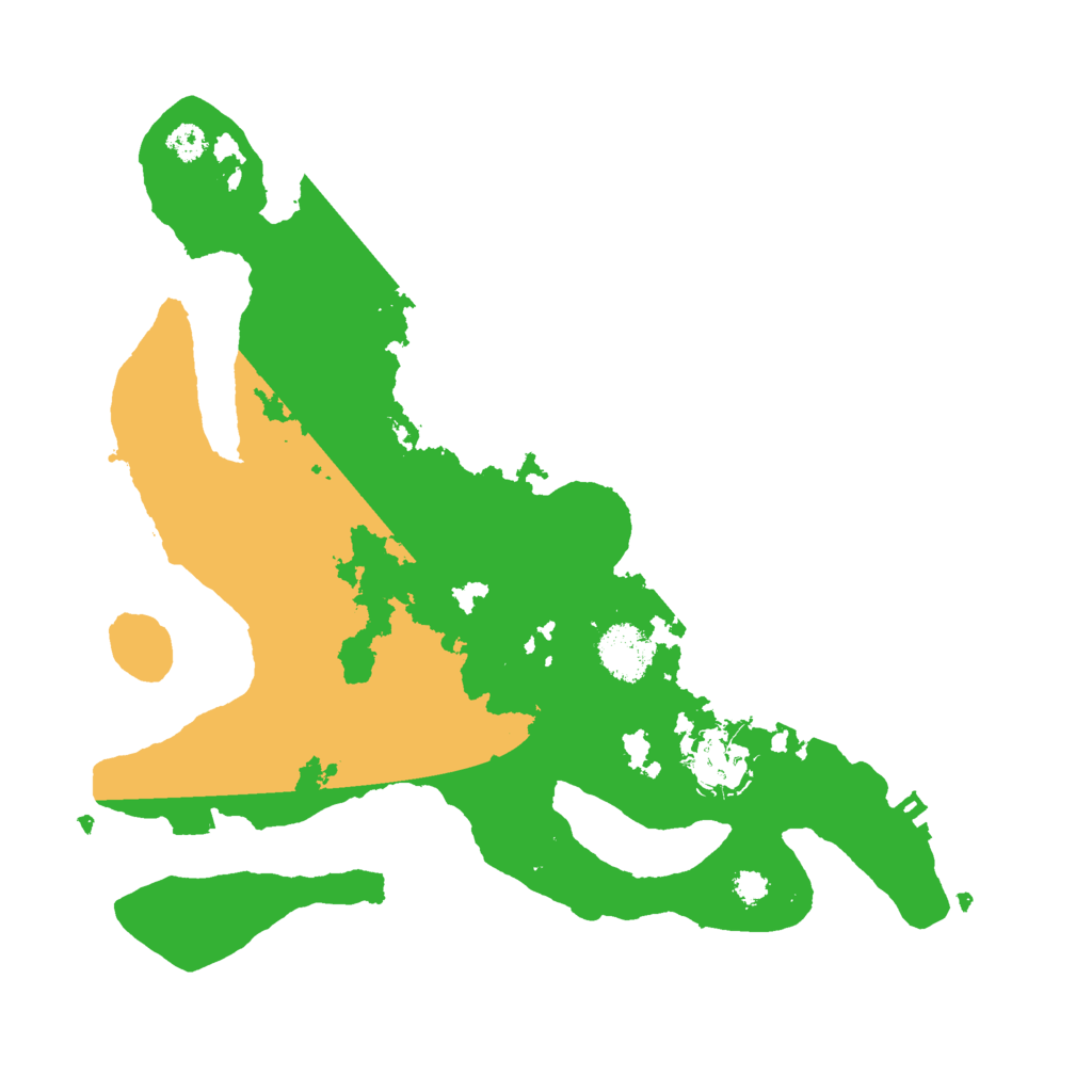 Biome Rust Map: Procedural Map, Size: 3000, Seed: 28177