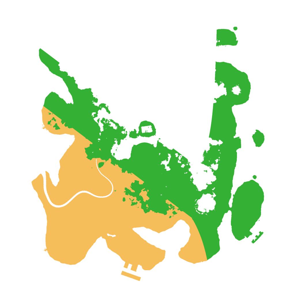 Biome Rust Map: Procedural Map, Size: 3000, Seed: 1783115132