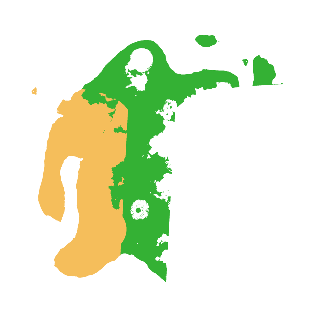 Biome Rust Map: Procedural Map, Size: 2450, Seed: 1575492149