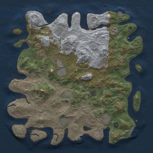 Thumbnail Rust Map: Procedural Map, Size: 4250, Seed: 1175329361, 19 Monuments