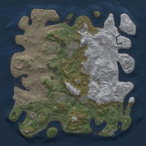 Thumbnail Rust Map: Procedural Map, Size: 4250, Seed: 3781222, 19 Monuments