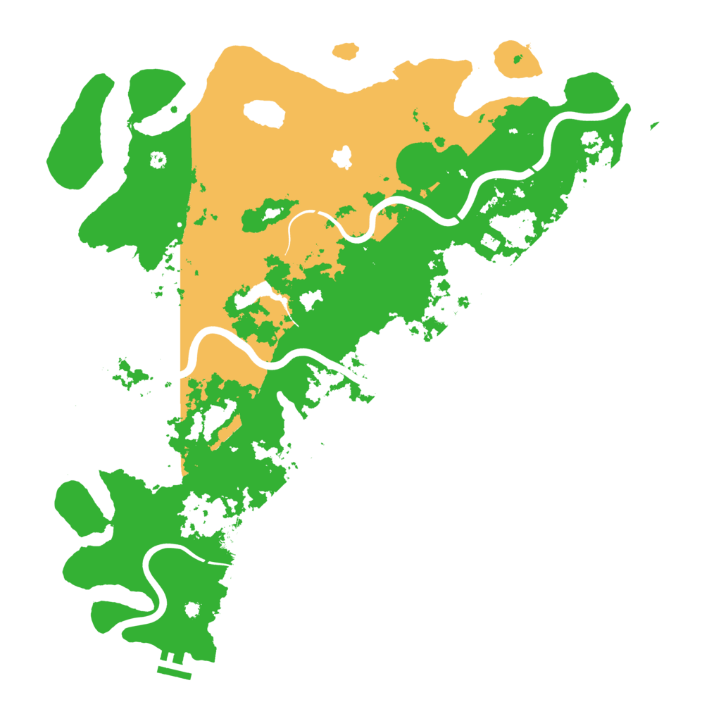 Biome Rust Map: Procedural Map, Size: 4250, Seed: 1223741234