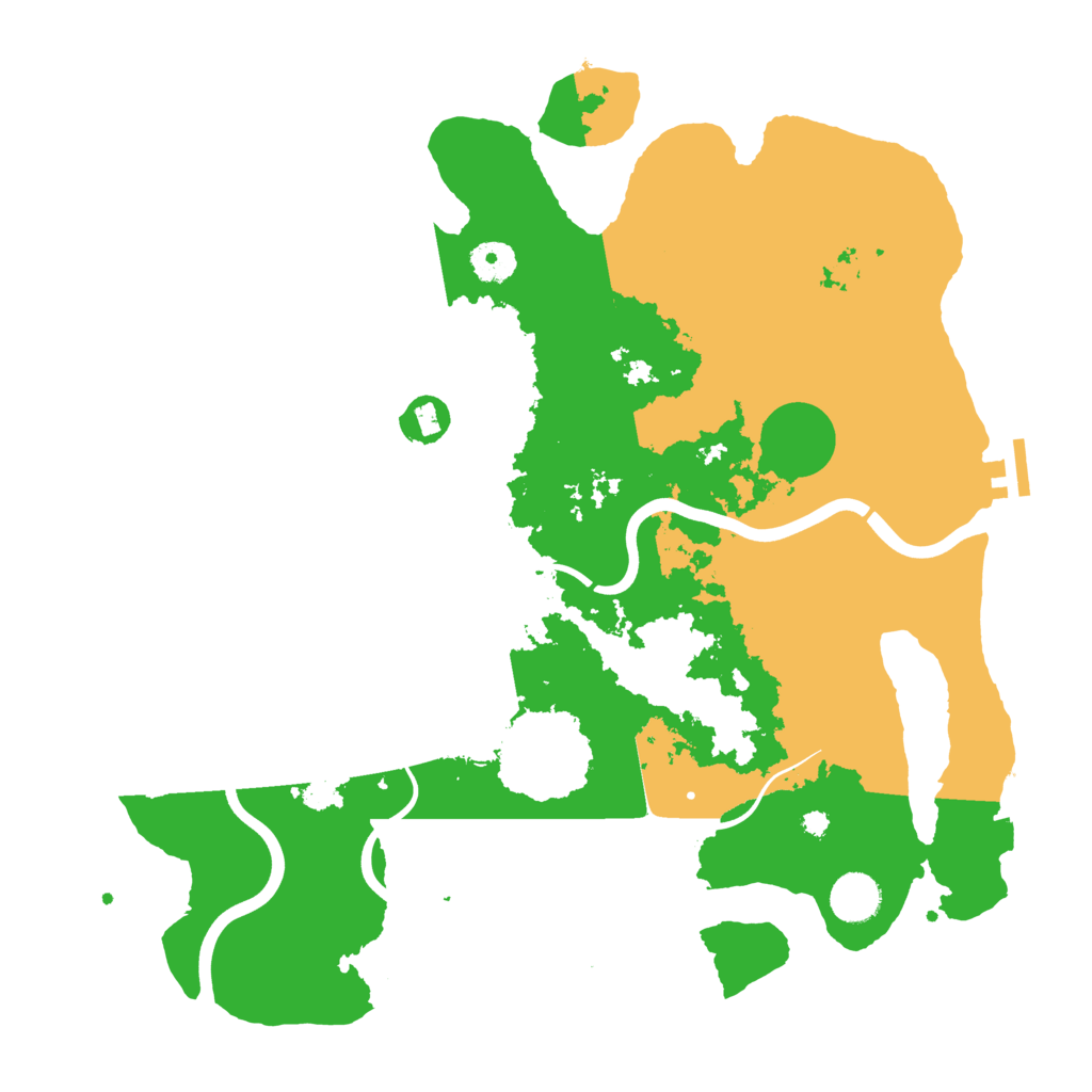 Biome Rust Map: Procedural Map, Size: 3850, Seed: 673193868