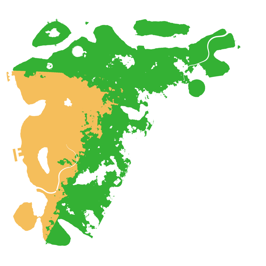 Biome Rust Map: Procedural Map, Size: 4250, Seed: 317290463