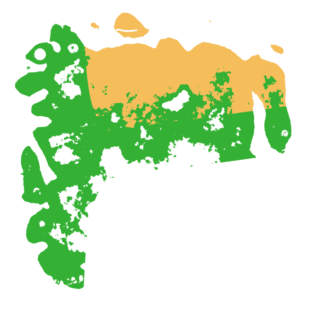 Biome Rust Map: Procedural Map, Size: 4750, Seed: 54