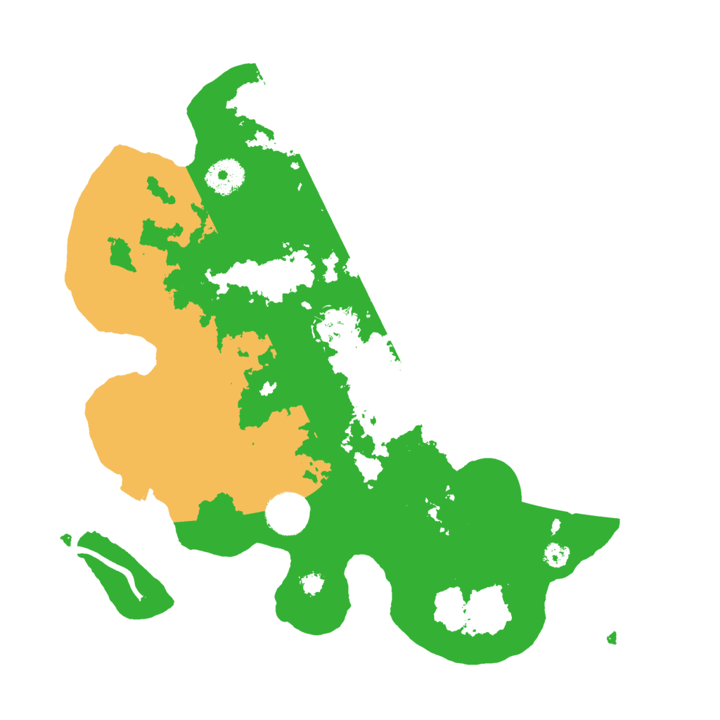 Biome Rust Map: Procedural Map, Size: 3000, Seed: 1872185016