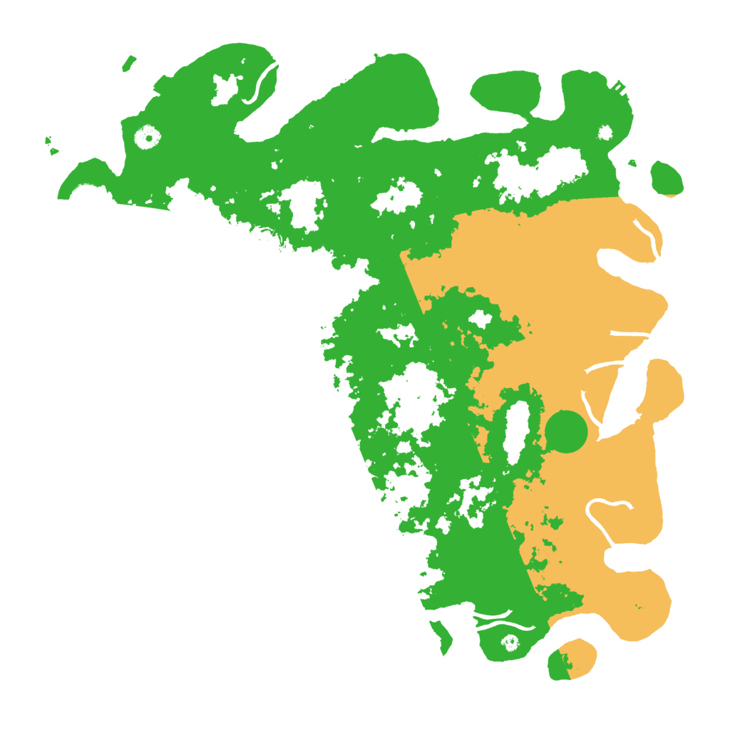 Biome Rust Map: Procedural Map, Size: 4500, Seed: 1963472902
