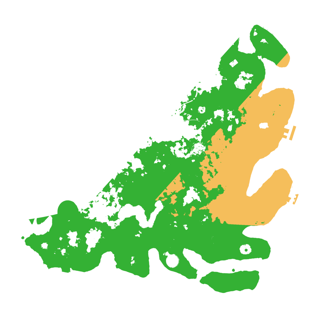 Biome Rust Map: Procedural Map, Size: 4250, Seed: 665916795