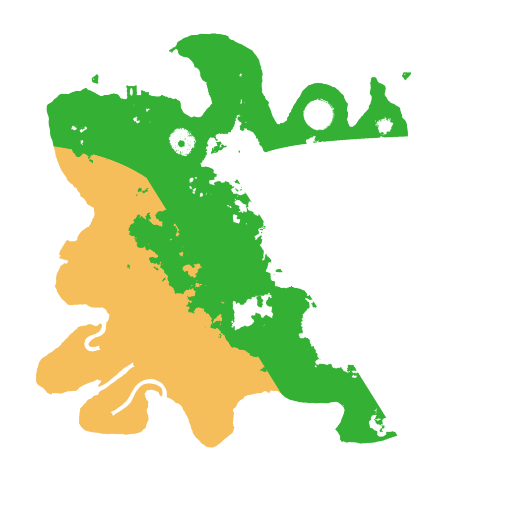 Biome Rust Map: Procedural Map, Size: 3000, Seed: 263490329