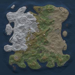 Thumbnail Rust Map: Procedural Map, Size: 4000, Seed: 2052024, 18 Monuments