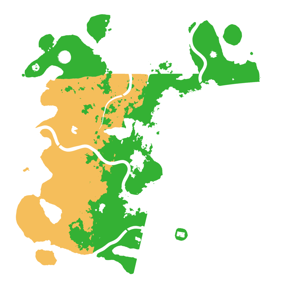 Biome Rust Map: Procedural Map, Size: 4000, Seed: 1328545811