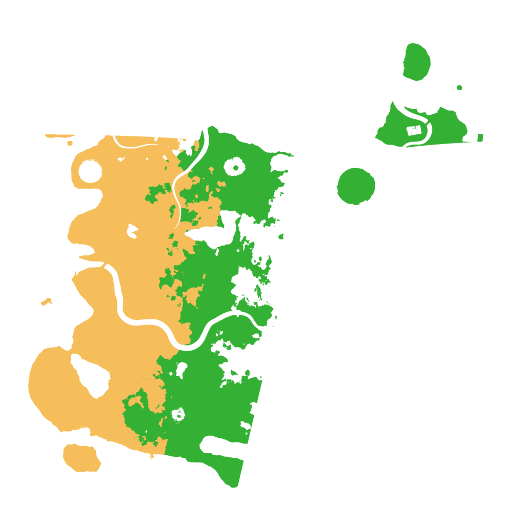 Biome Rust Map: Procedural Map, Size: 4000, Seed: 1328545811
