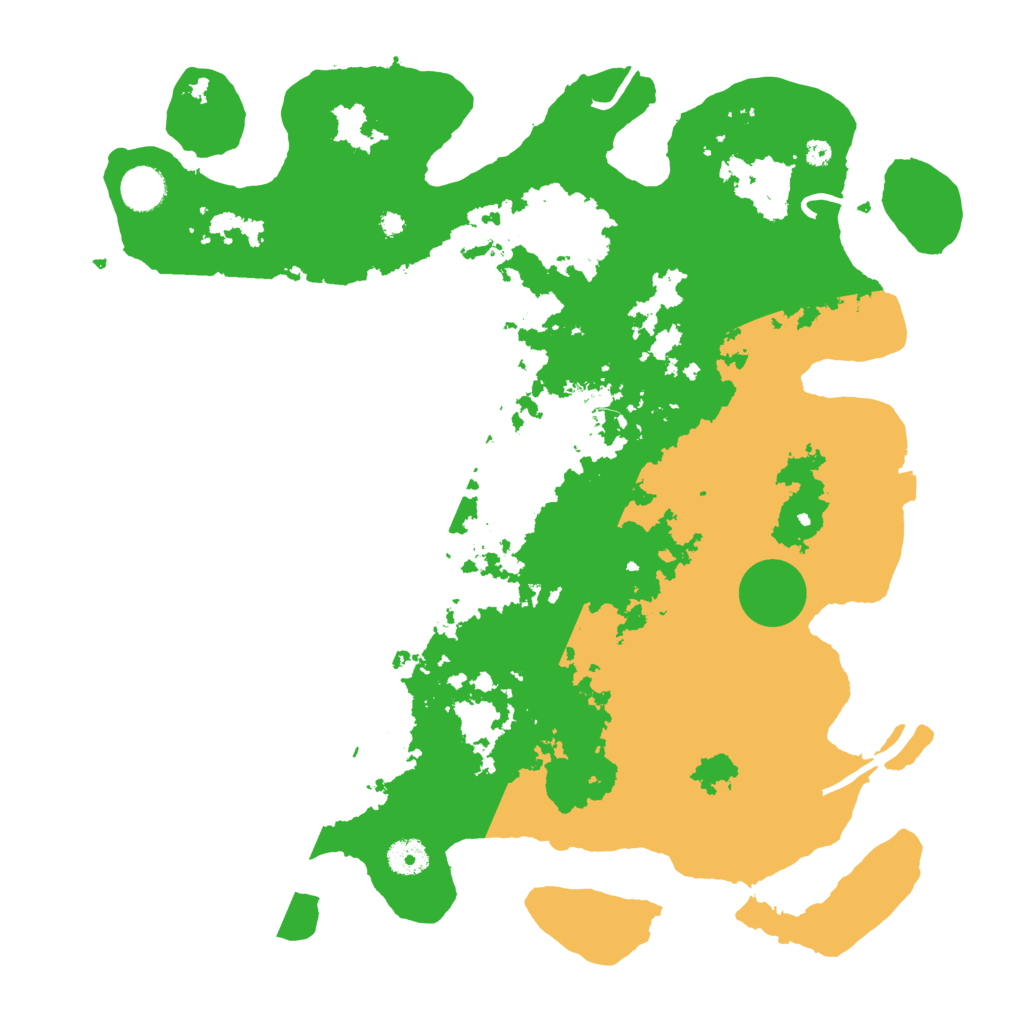 Biome Rust Map: Procedural Map, Size: 4000, Seed: 223344