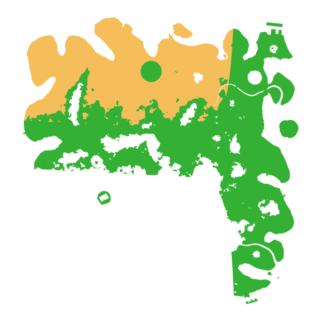 Biome Rust Map: Procedural Map, Size: 4000, Seed: 839310762