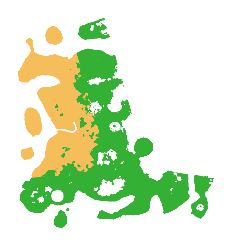 Biome Rust Map: Procedural Map, Size: 3500, Seed: 23967110