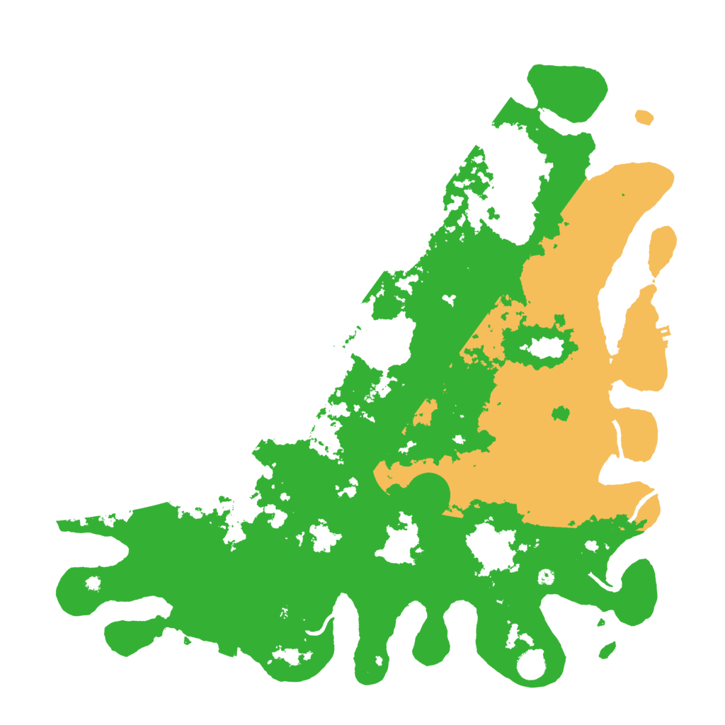 Biome Rust Map: Procedural Map, Size: 4500, Seed: 261745467