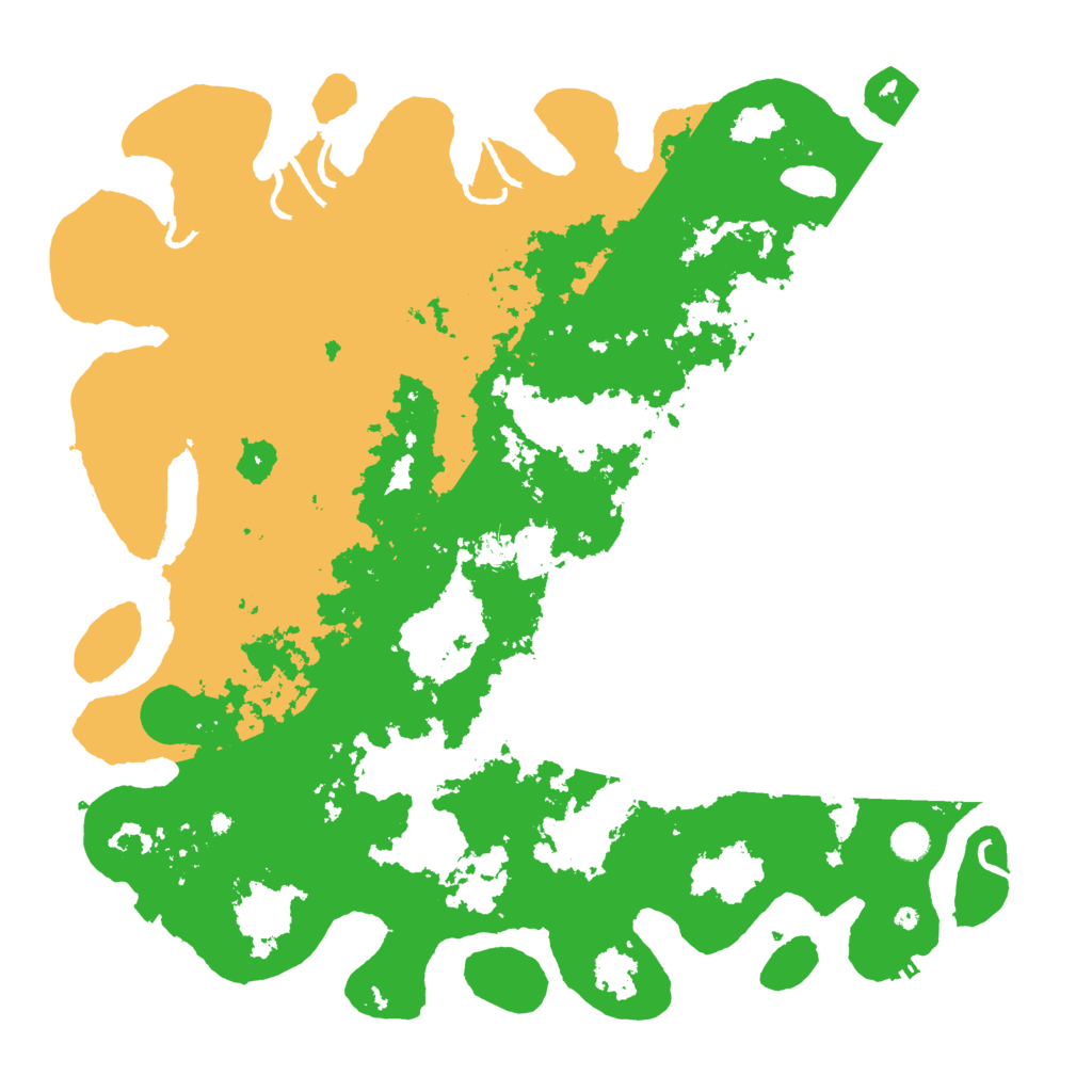 Biome Rust Map: Procedural Map, Size: 5000, Seed: 323232