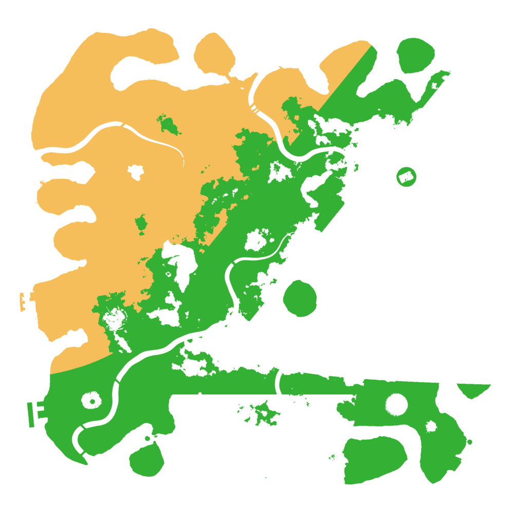 Biome Rust Map: Procedural Map, Size: 4250, Seed: 196952697