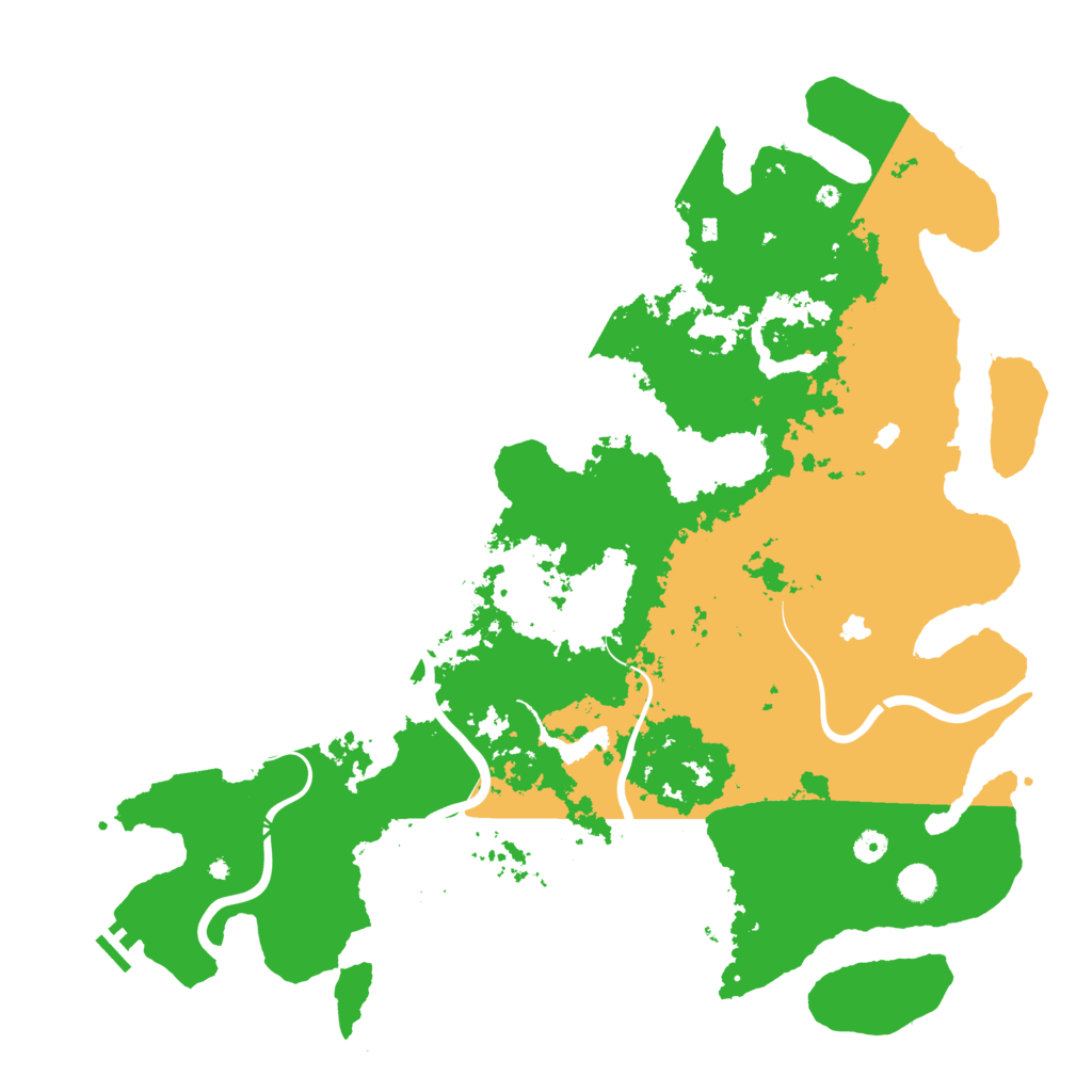 Biome Rust Map: Procedural Map, Size: 5000, Seed: 829473612