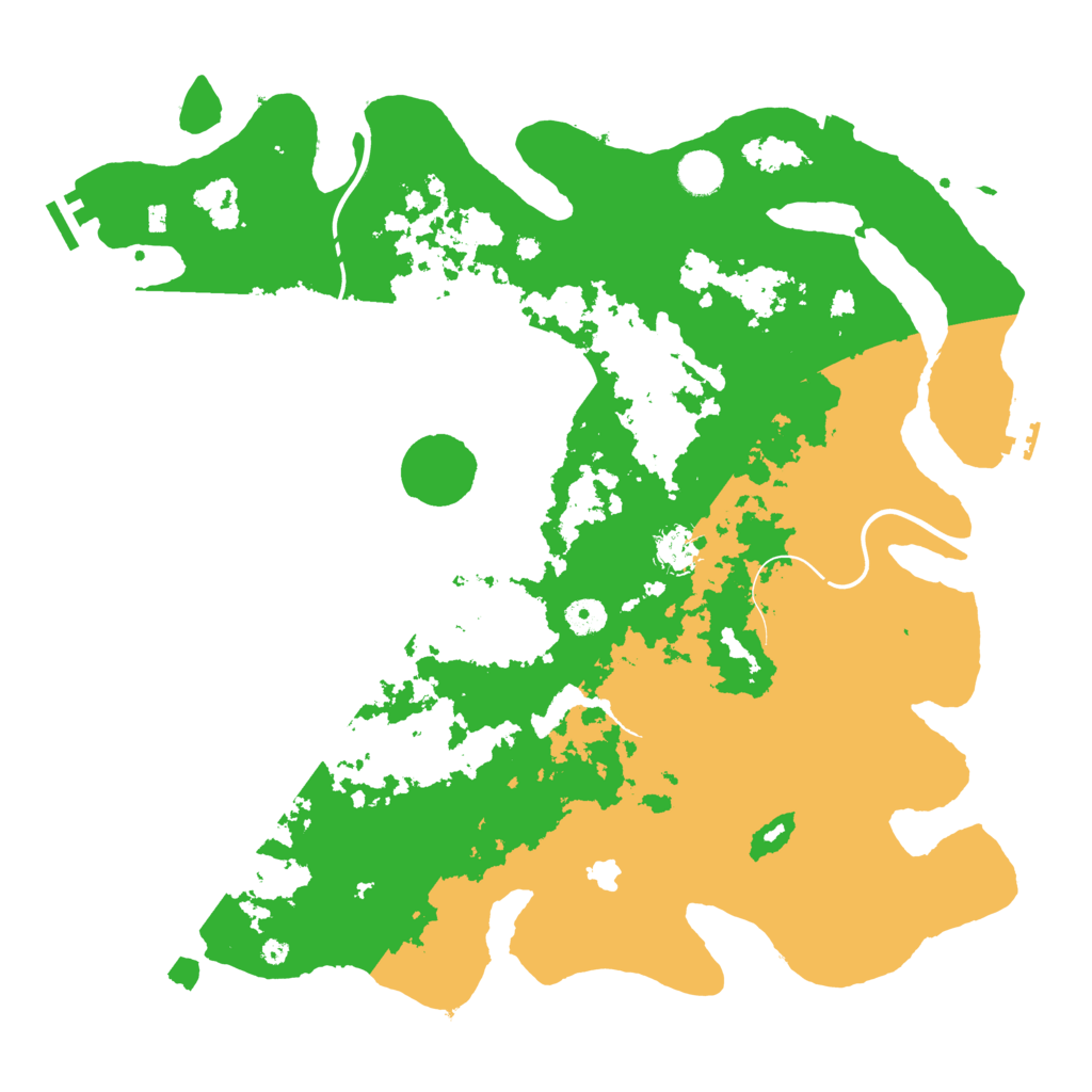 Biome Rust Map: Procedural Map, Size: 4250, Seed: 1087670485