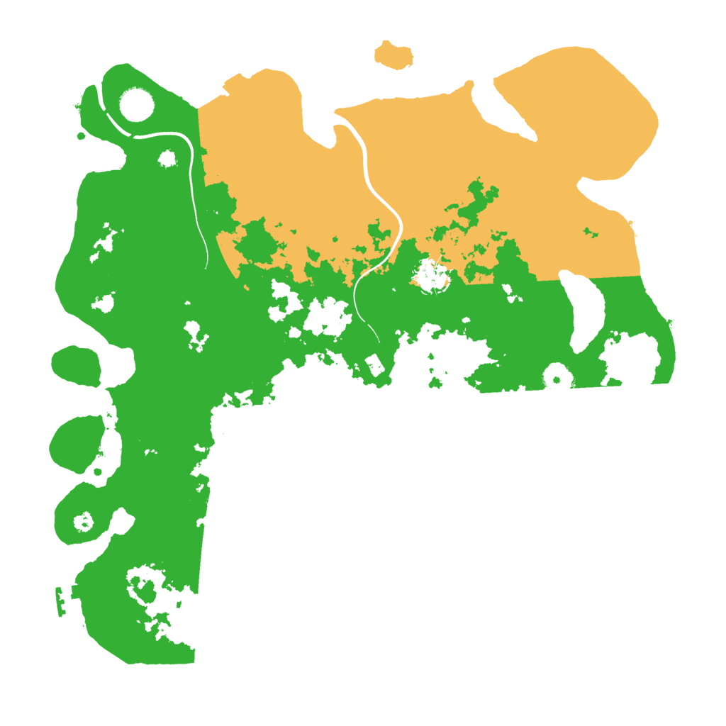 Biome Rust Map: Procedural Map, Size: 3750, Seed: 541268