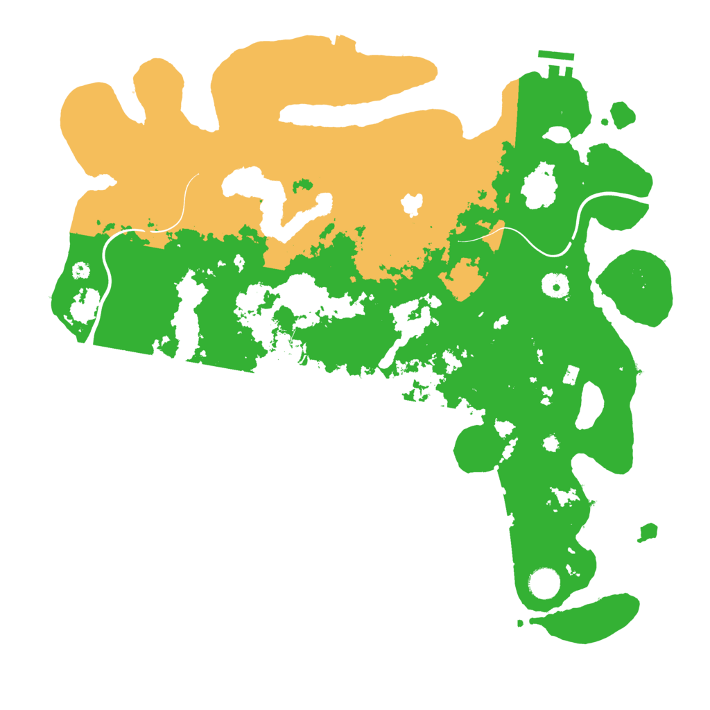 Biome Rust Map: Procedural Map, Size: 4000, Seed: 1429748811