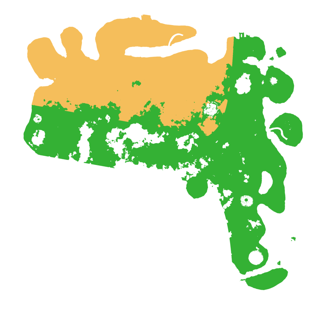 Biome Rust Map: Procedural Map, Size: 4000, Seed: 1429748811