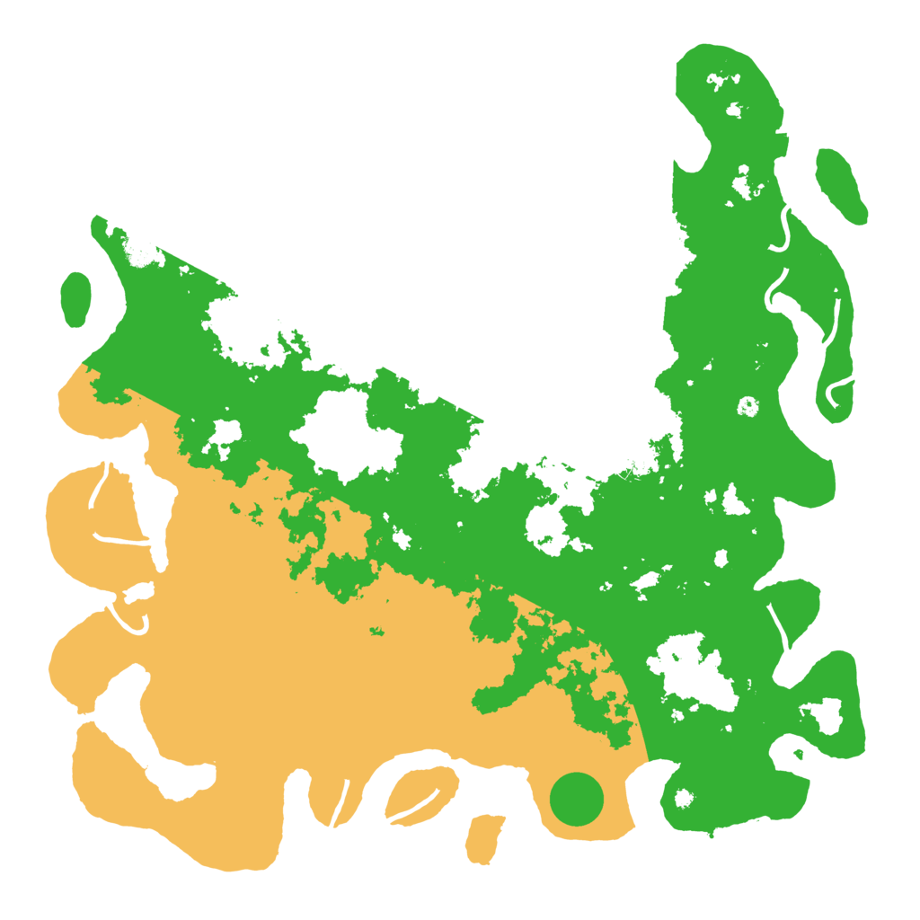 Biome Rust Map: Procedural Map, Size: 4500, Seed: 1839025876