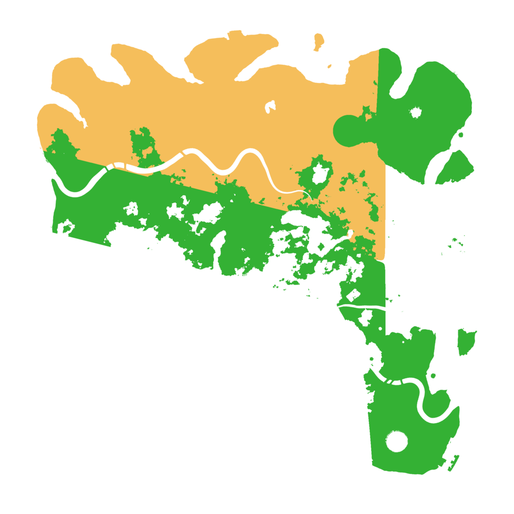 Biome Rust Map: Procedural Map, Size: 4250, Seed: 1024353245