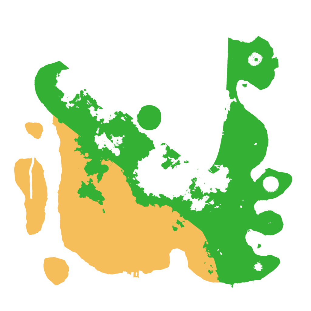 Biome Rust Map: Procedural Map, Size: 3500, Seed: 1676418223